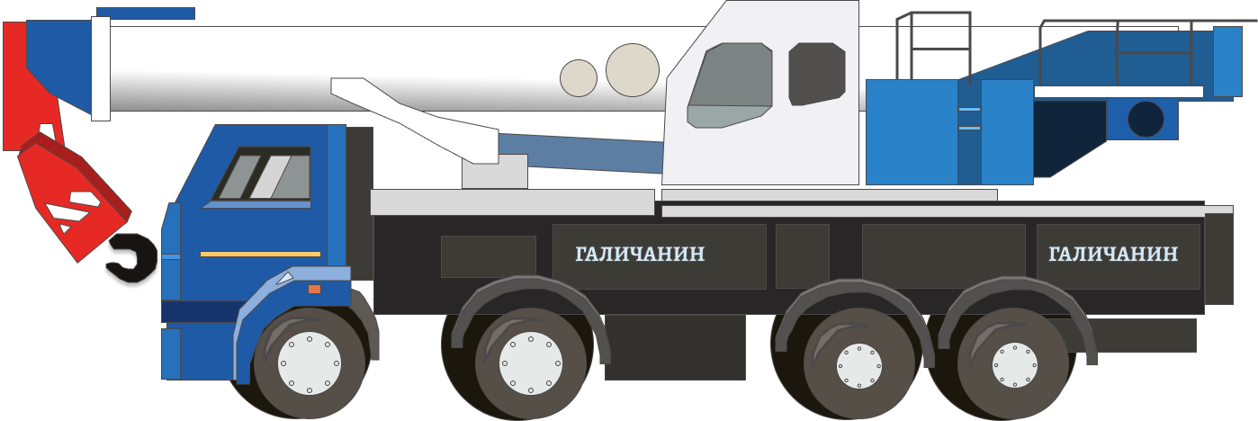 Аренда автокрана Галичанин КС-65713-1 в Хабаровске
